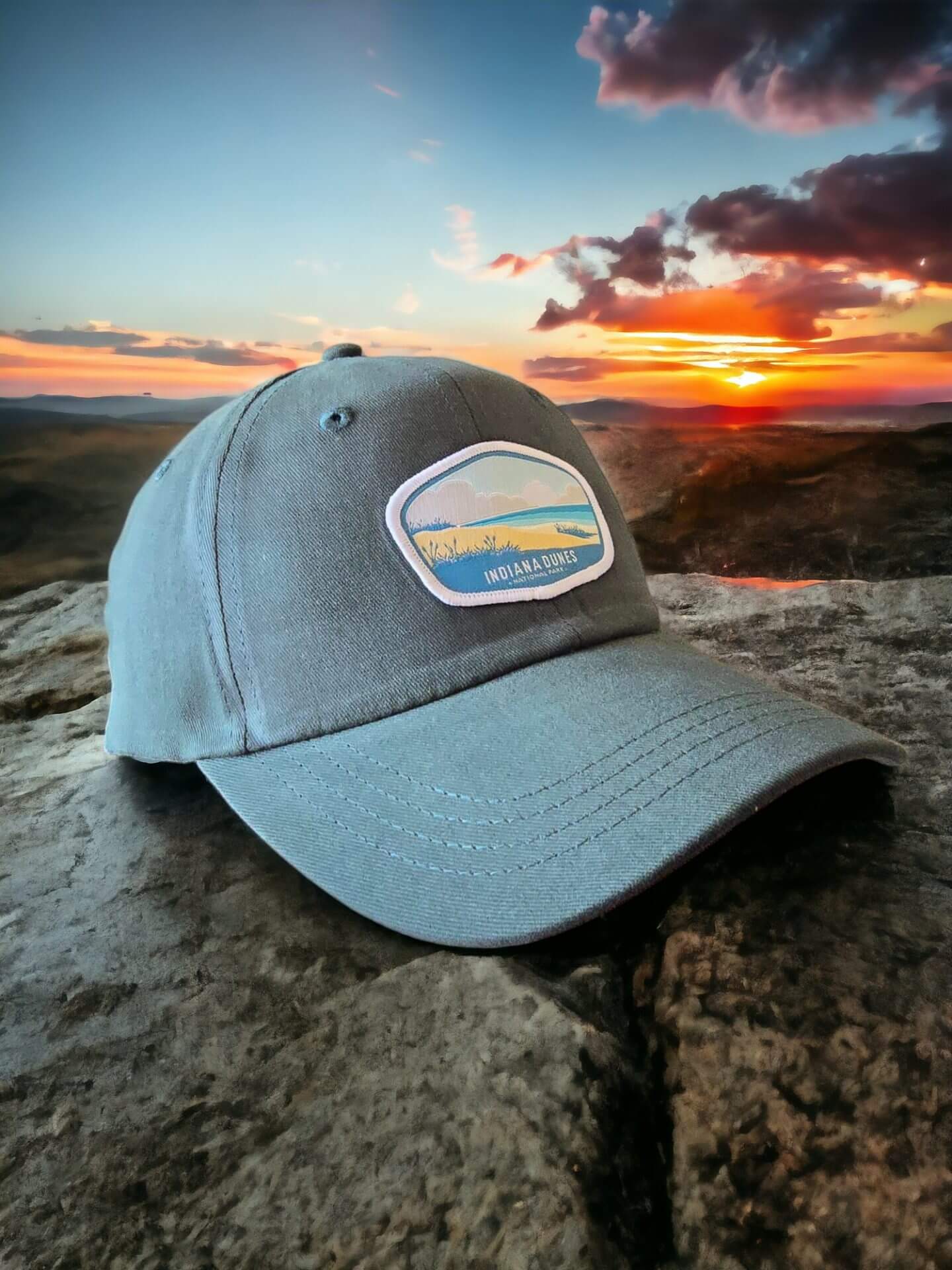 Indiana Dunes National Park Baseball Cap - Souvenir Gift for Nature Lovers & Outdoor Enthusiasts image 2