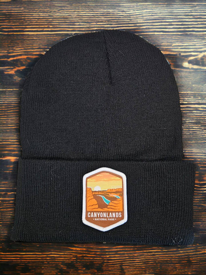 Canyonlands National Park Beanie - Black image
