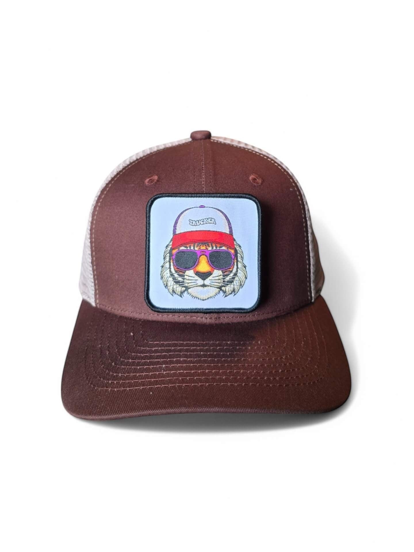 Tiger Trucker Snapback Hat image 2