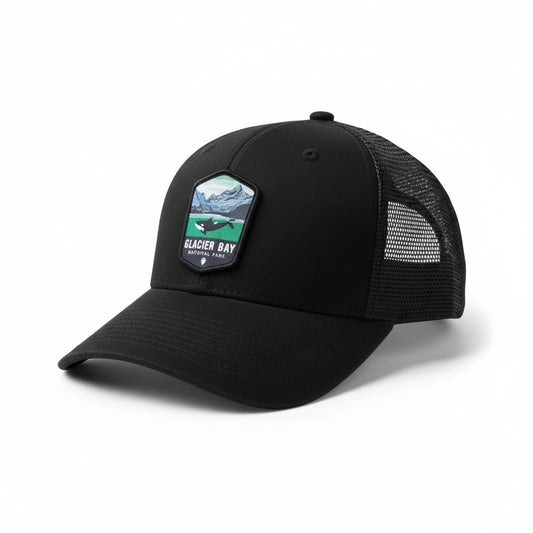 Glacier Bay National Park Alaska Trucker Snapback Hat