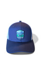 Alaska Glacier Bay National Park Trucker Snapback Hat - Premium Quality Alaska Glacier Bay Hat