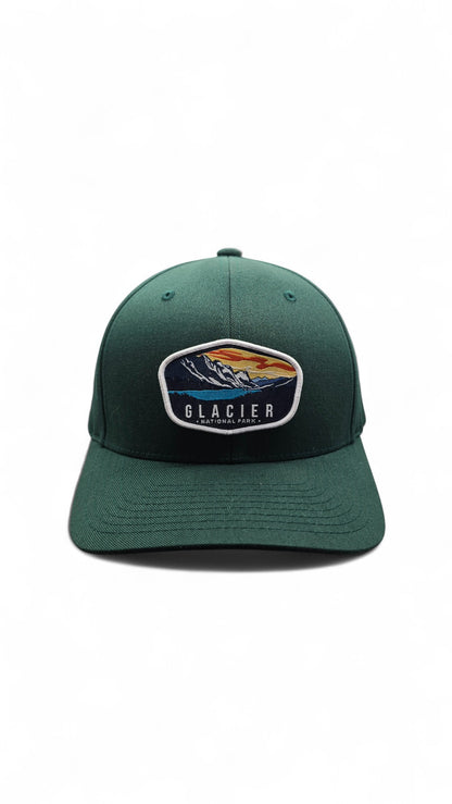 Glacier National Park Fitted Hat - Perfect Glacier National Park Hat for Outdoor Adventures