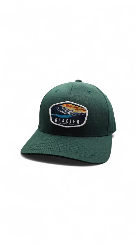 Glacier National Park Fitted Hat - Perfect Glacier National Park Hat for Outdoor Adventures