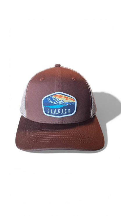 Glacier National Park Hat - Stylish Snapback for Adventure Lovers