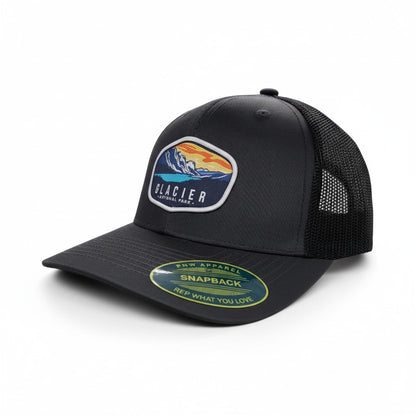 Glacier National Park Snapback Hat | Montana Souvenir Cap