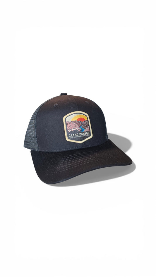 Grand Canyon Trucker Hat | Vintage National Park Hat | Hiking Cap