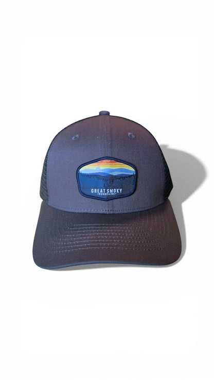 Great Smoky Mountains Trucker Hat | National Park Hiking Cap Souvenir