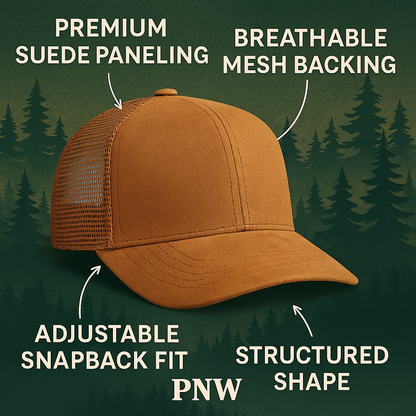 Pacific Northwest Breathable Mesh Hat