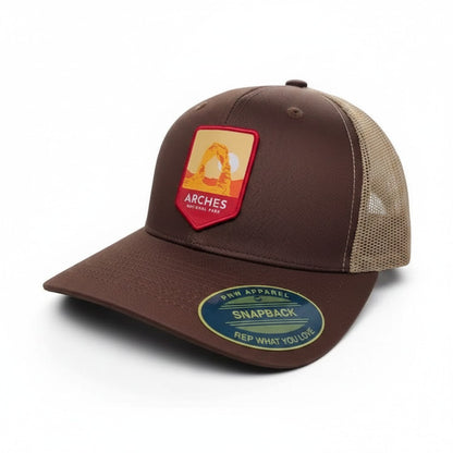 Arches National Park Embroidered Dad Hat | Utah Hiking Cap
