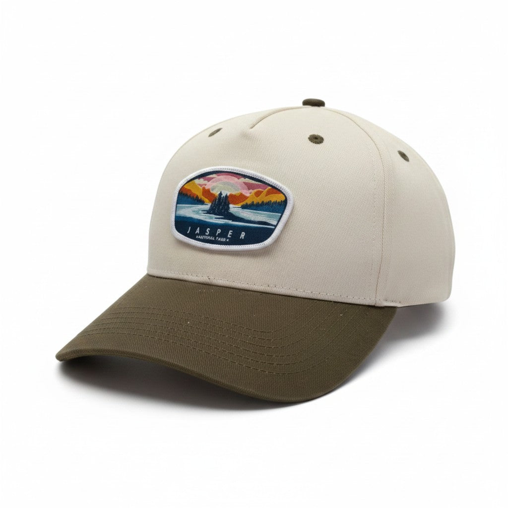 Jasper National Park Two-Tone Hat - Canadian Rockies Cap