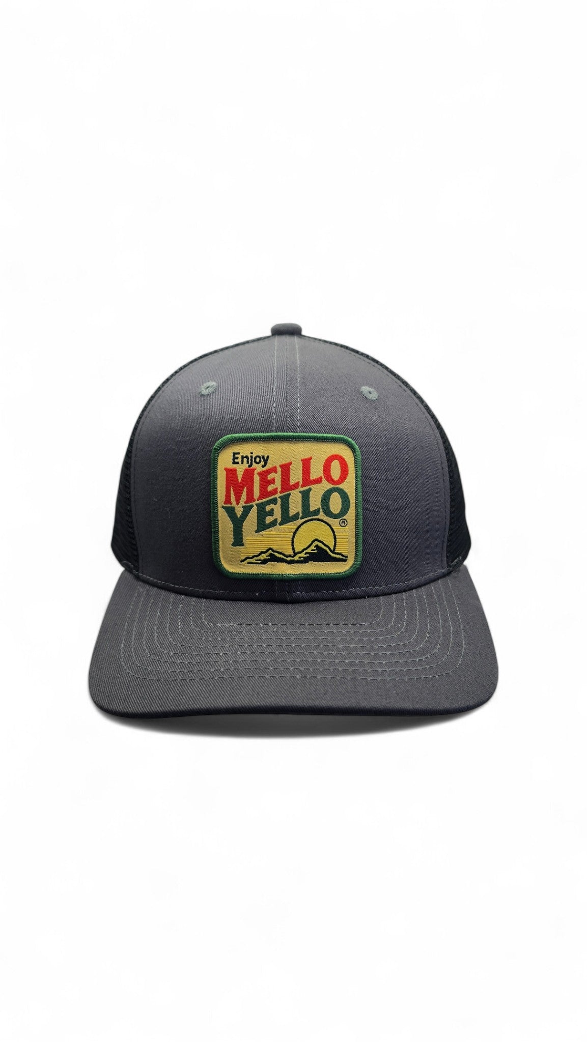 Retro Mello Yello Patch Trucker Hat – 5 Color Options