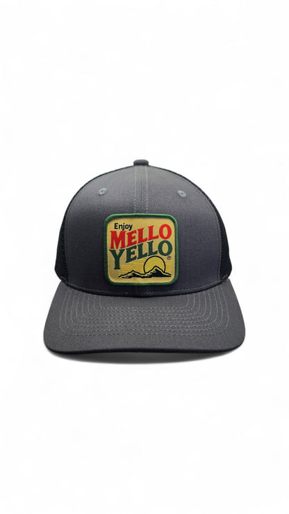 Retro Mello Yello Patch Trucker Hat – 5 Color Options