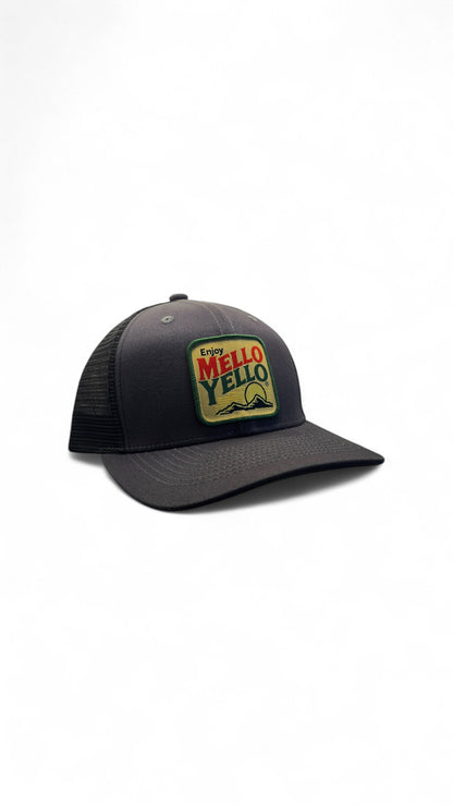 Retro Mello Yello Patch Trucker Hat – 5 Color Options