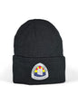 Moove Headwear black acrylic rib-knit beanie with Arizona National Scenic Trail patch. One size fits all.
