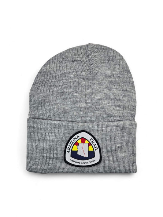 Moove Headwear grey acrylic rib-knit beanie with Arizona National Scenic Trail patch