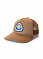 Moove Headwear Arizona National Scenic Trail suede mesh snapback cap with adjustable closure and embroidered patch.
