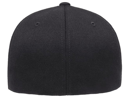 Moove Headwear black adjustable baseball cap with Zion embroidery, breathable and UV protective.