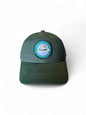 Moove Headwear Junior Park Ranger hat for kids, green fabric with embroidered patch. Adjustable fit.