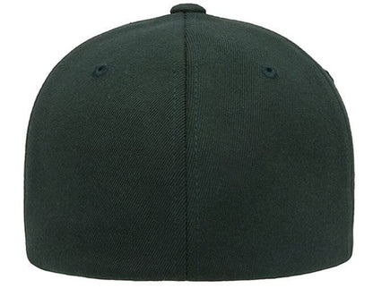 Moove Headwear Petrified Forest National Park patch fitted hat in teal with a structured, mid-profile crown and Flexfit stretch technology.