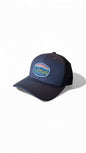 Moove Headwear navy blue snapback hat with embroidered Shenandoah National Park patch.