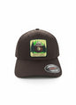 Moove Headwear brown fitted baseball cap with Smokey Bear emblem and "Keep It Green" slogan.