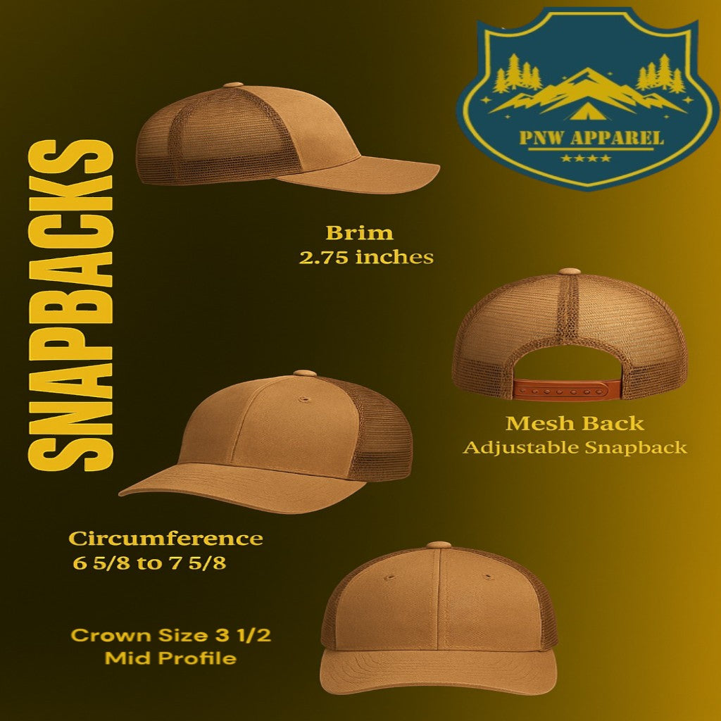 Moove Headwear tan suede and mesh trucker hat with adjustable snapback closure, ideal for hiking.