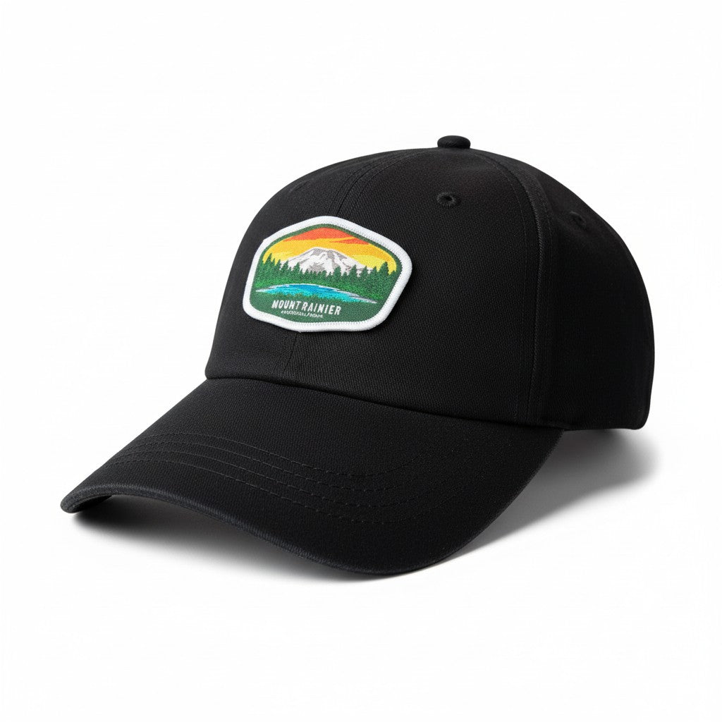 Mount Rainier National Park Baseball Cap Embroidered Dad Hat