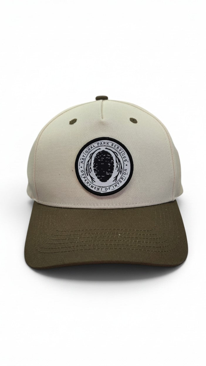 National Park Service Two-Tone Pinecone Baseball Cap