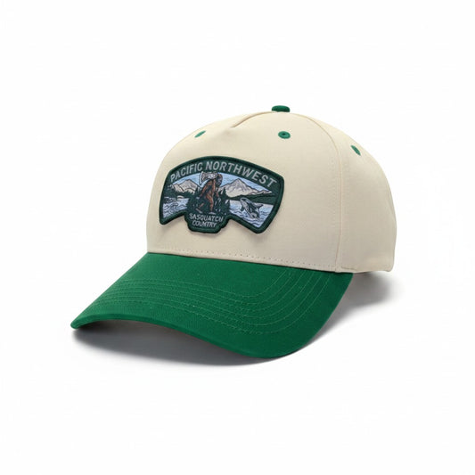 Pacific Northwest Sasquatch Two-Tone Snapback Hat