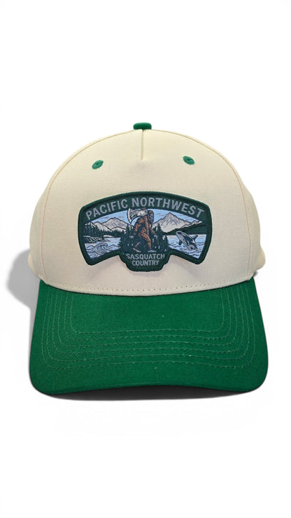 Pacific Northwest Sasquatch Two-Tone Snapback Hat