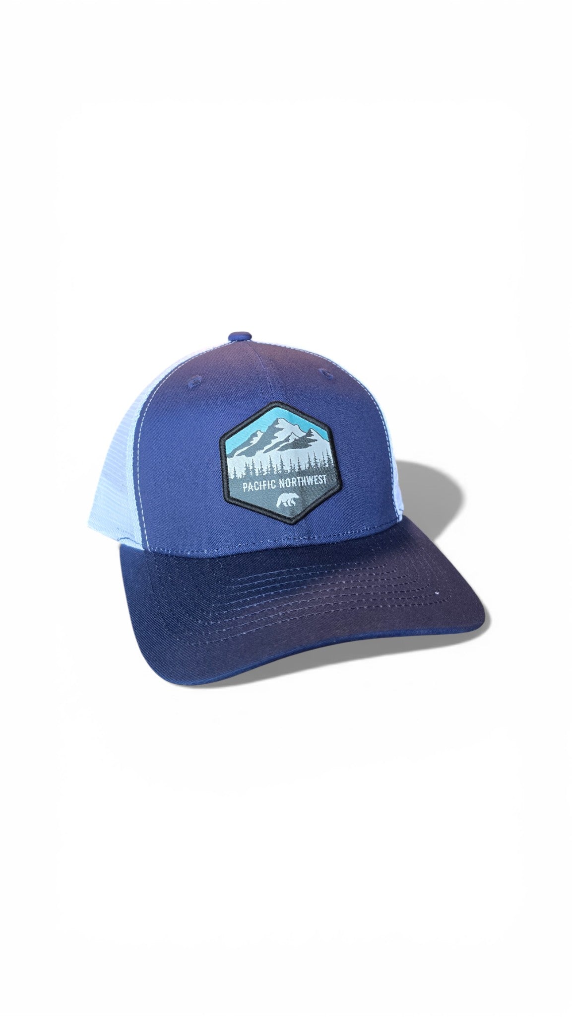 Pacific Northwest Trucker Hat Patch PNW Cap Hiking Camping Outdoor Apparel