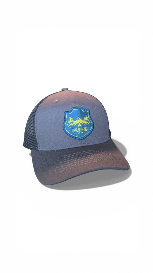 Pacific Northwest Hat | PNW Patch Design for Hiking, Camping & Adventure Lovers