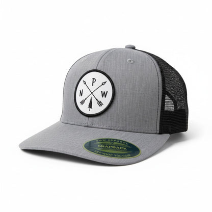 PNW Arrows Snapback Hat | Adjustable Outdoor Baseball Cap