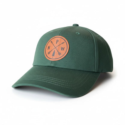 Pacific Northwest Leather Patch Dad Cap | Baseball Hat