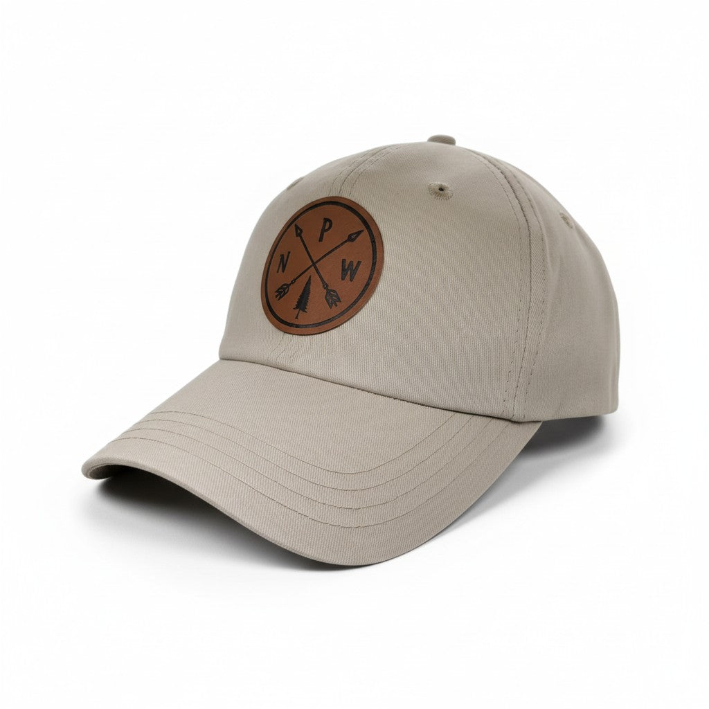 Pacific Northwest Leather Patch Dad Cap | Baseball Hat