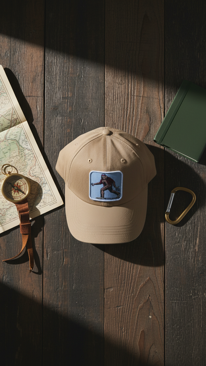 Bigfoot Sasquatch Embroidered Baseball Cap Dad Hat