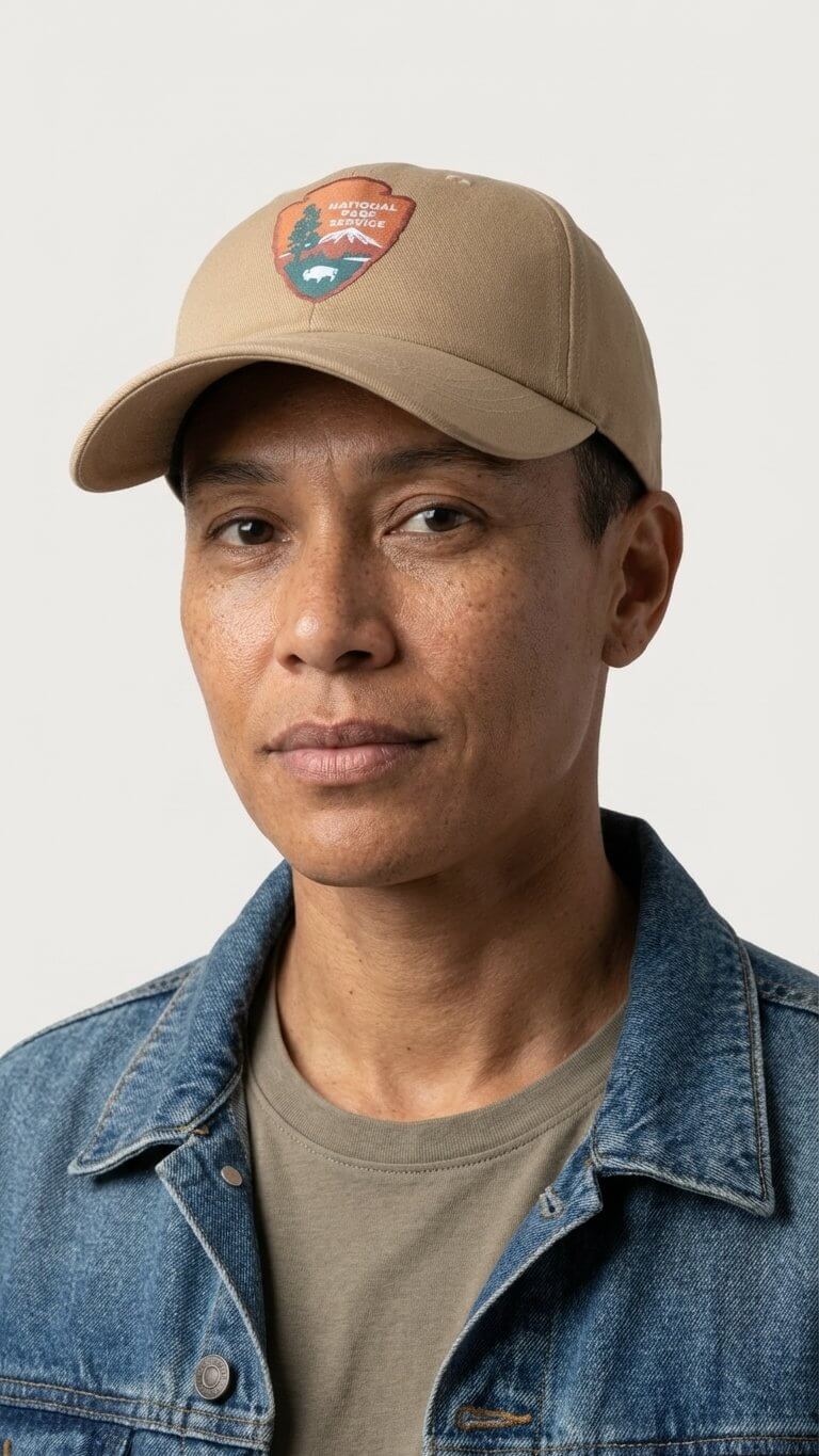 National Park Service Ranger Heritage Cap - Khaki Grey
