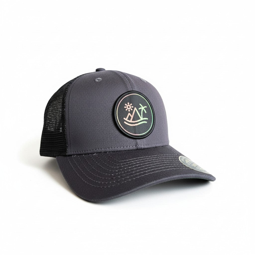 Retro Snapback Hat | Mens Adventure Trucker Cap