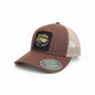 Mountain Biking Trucker Hat | Vintage Patch Cycling Snapback