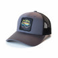Mountain Biking Trucker Hat | Vintage Patch Cycling Snapback