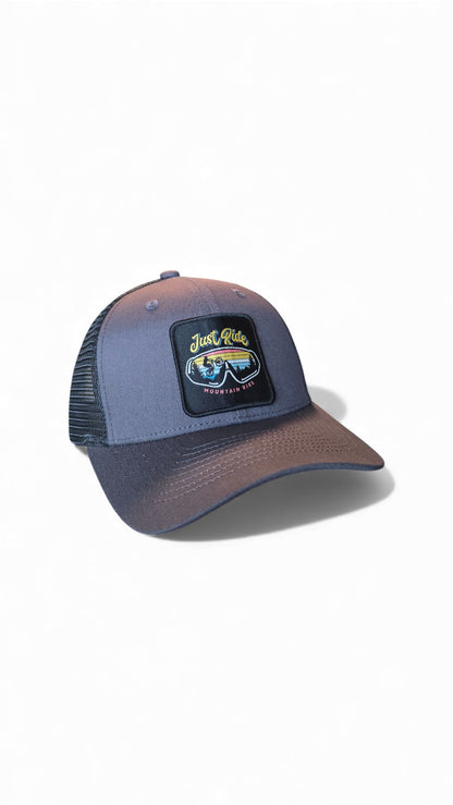 Mountain Biking Hat with Vintage Patch - Ultimate Comfort and Style