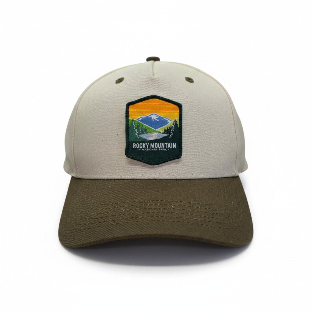 Rocky Mountain Sunset Two-Tone Hat