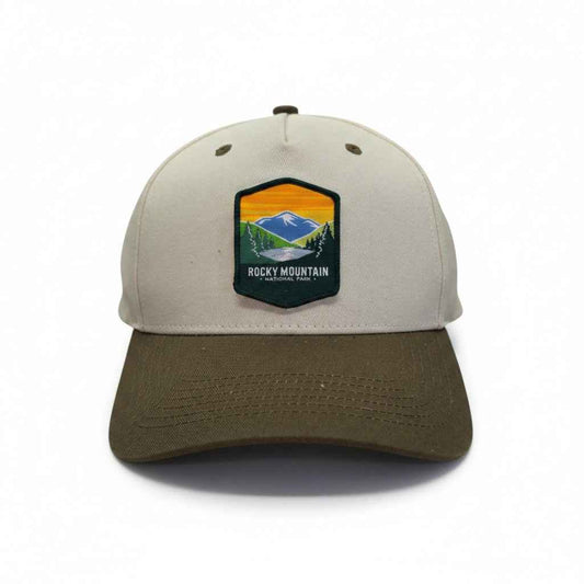 Rocky Mountain Sunset Two-Tone Hat