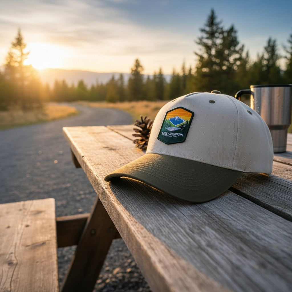 Rocky Mountain Sunset Two-Tone Hat