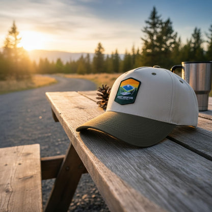Rocky Mountain Sunset Two-Tone Hat