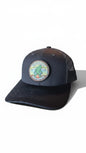 Bigfoot Heritage Mesh Back Trucker Hat PNW Sasquatch Snapback