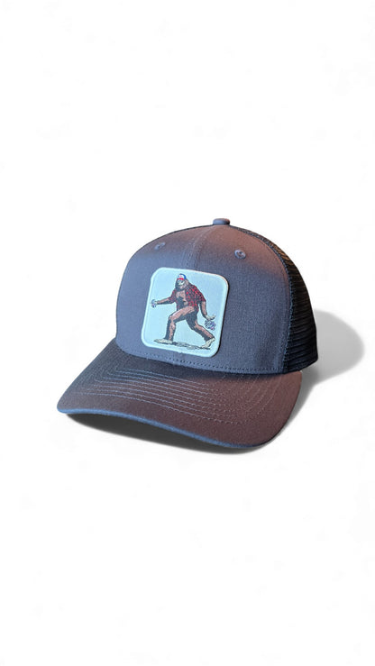 Sasquatch Trucker Hat - Stylish and Durable Headwear for Outdoor Adventures
