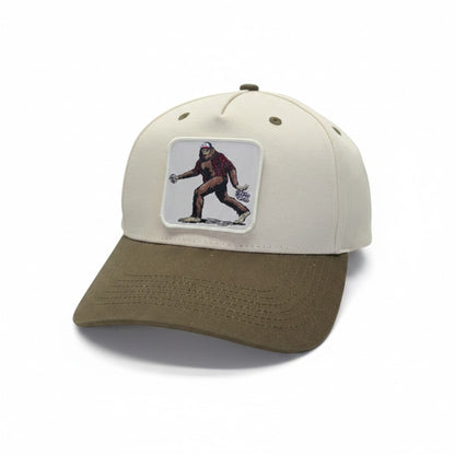 Sasquatch Flannel Patch Two-Tone Trucker Hat