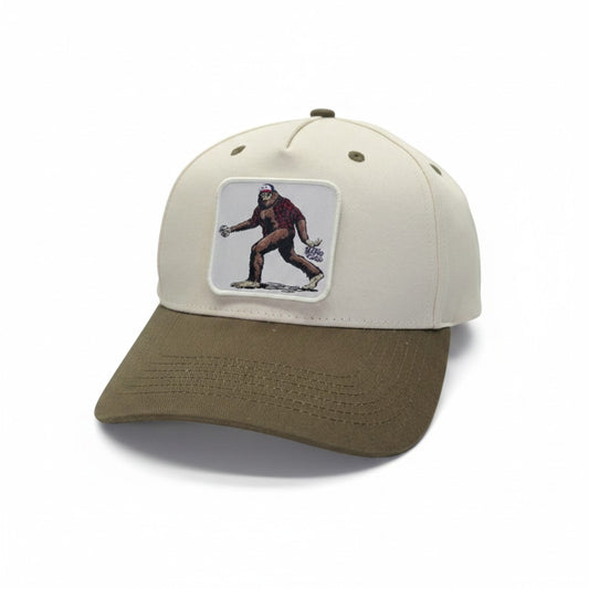 Sasquatch Flannel Patch Two-Tone Trucker Hat