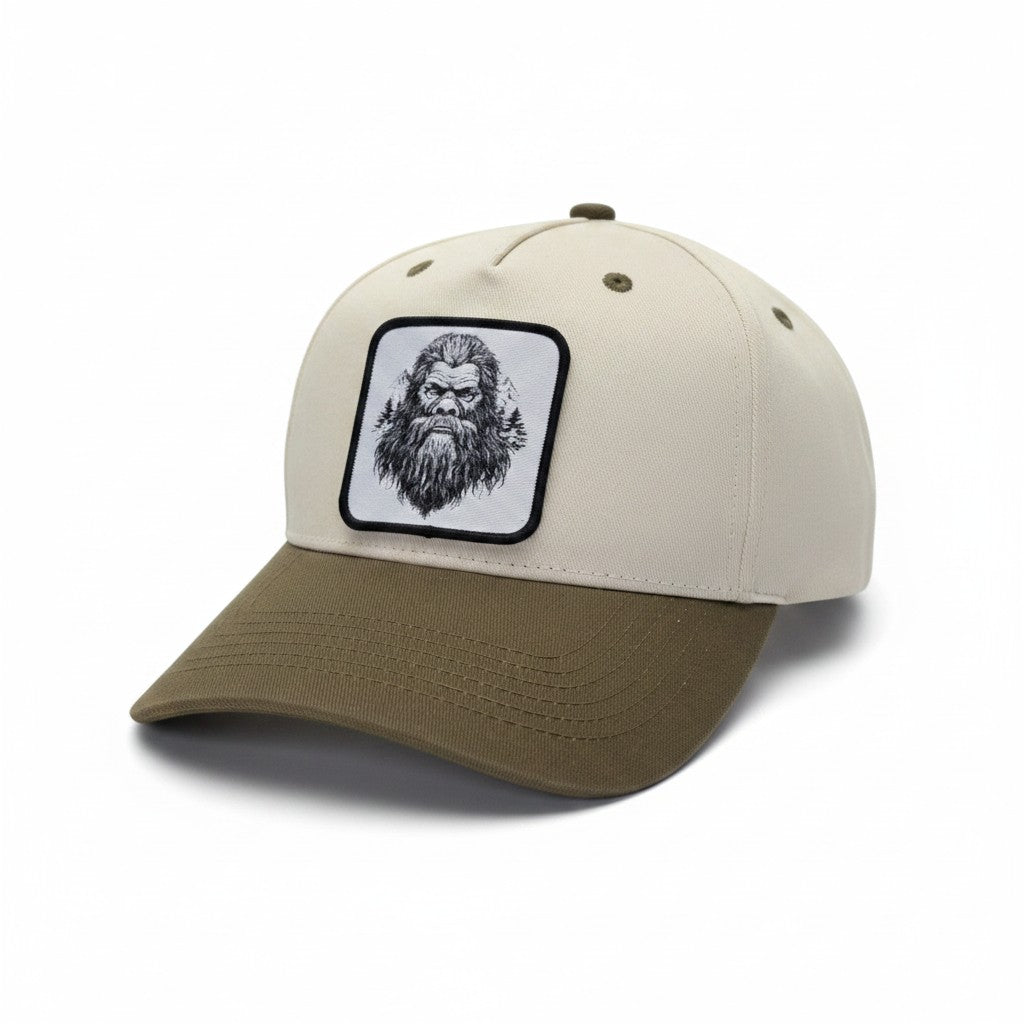 Sasquatch Forest Face Two-Tone Hat